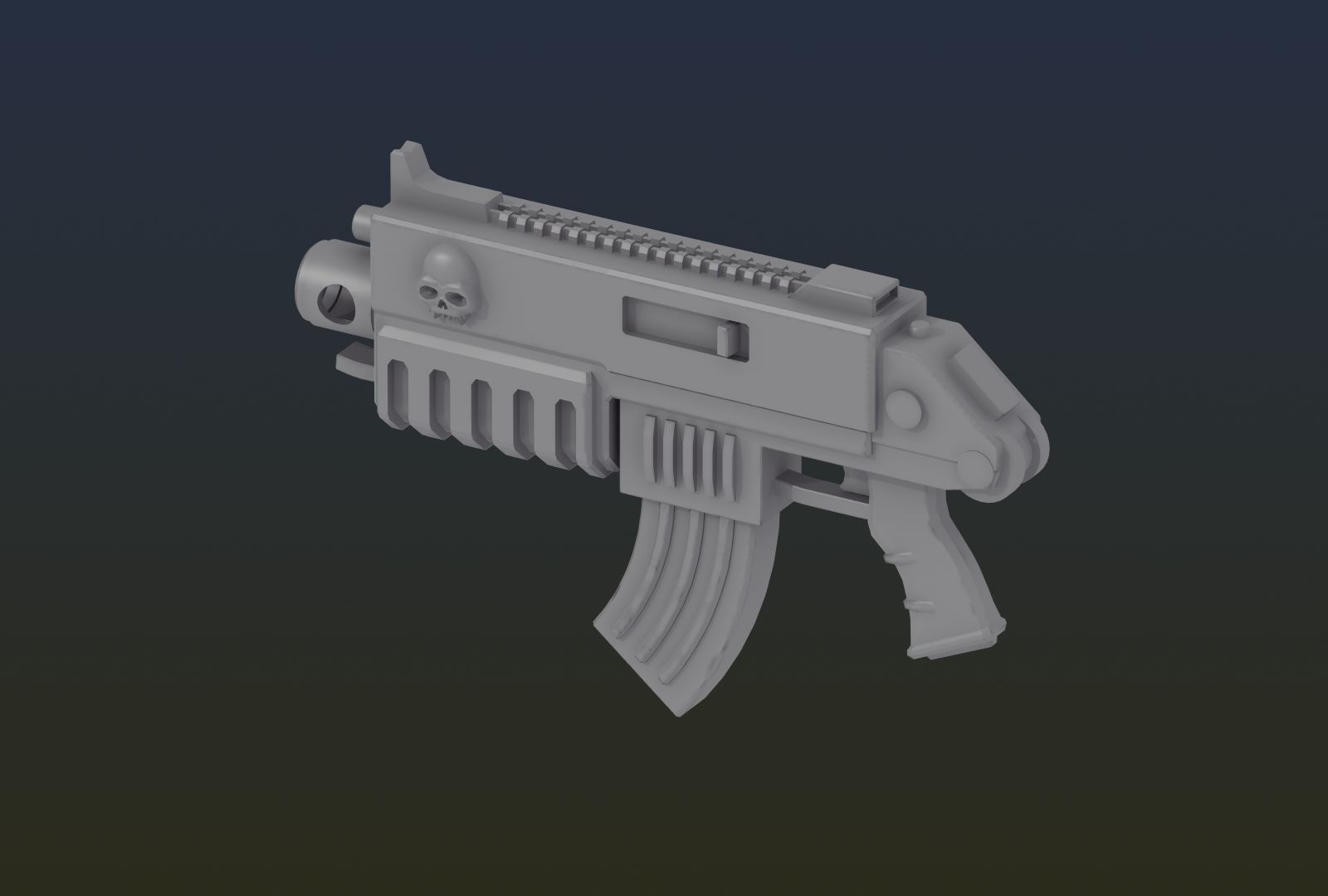 Bolter 40K 3D Print 3D print model_2