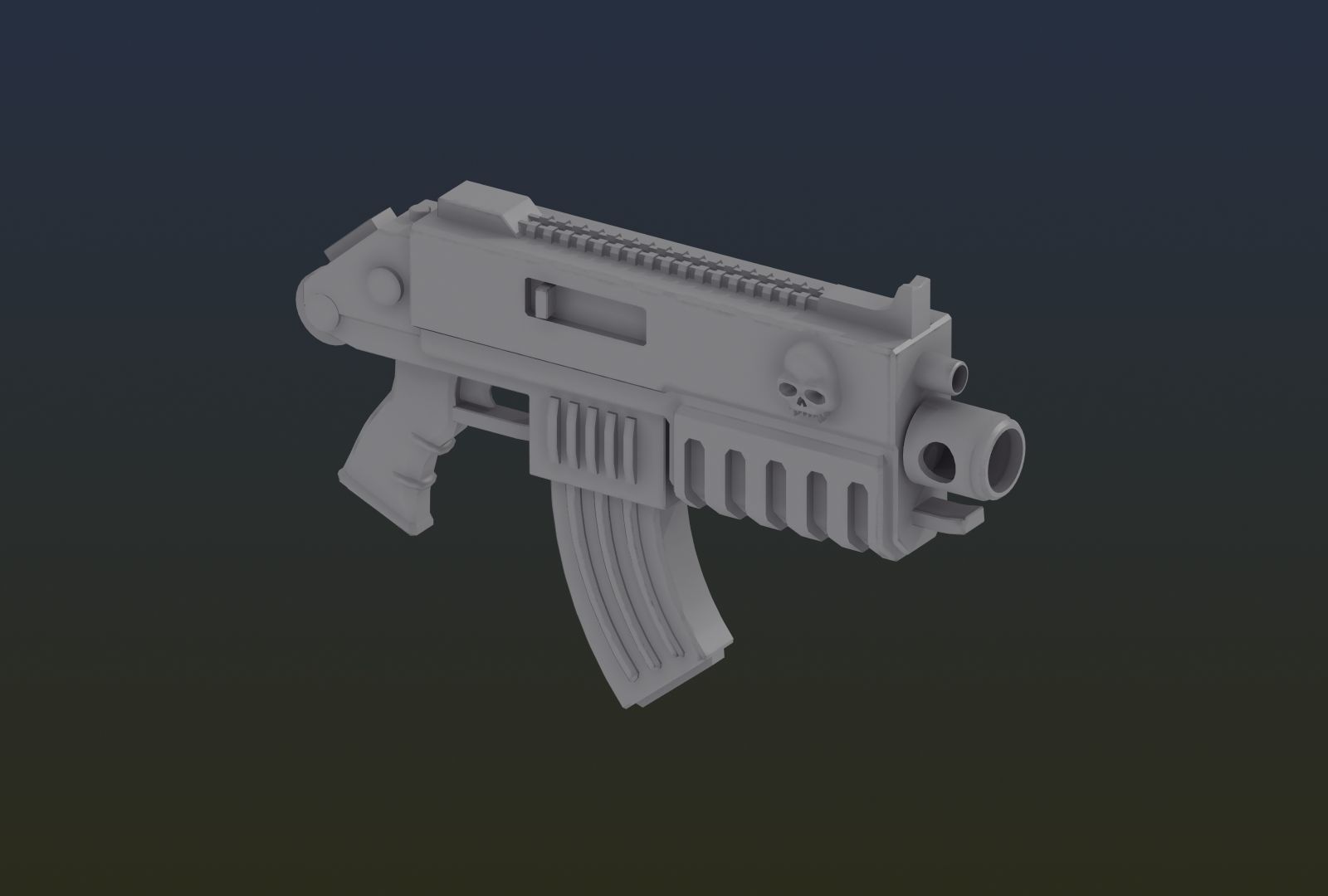 Bolter 40K 3D Print 3D print model_15