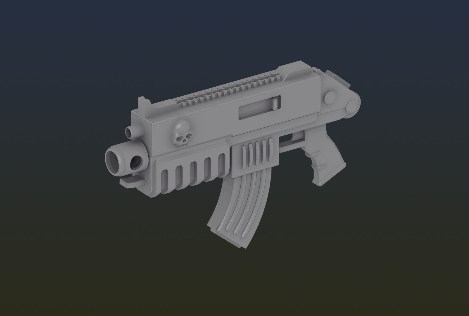 Bolter 40K 3D Print 3D print model_11