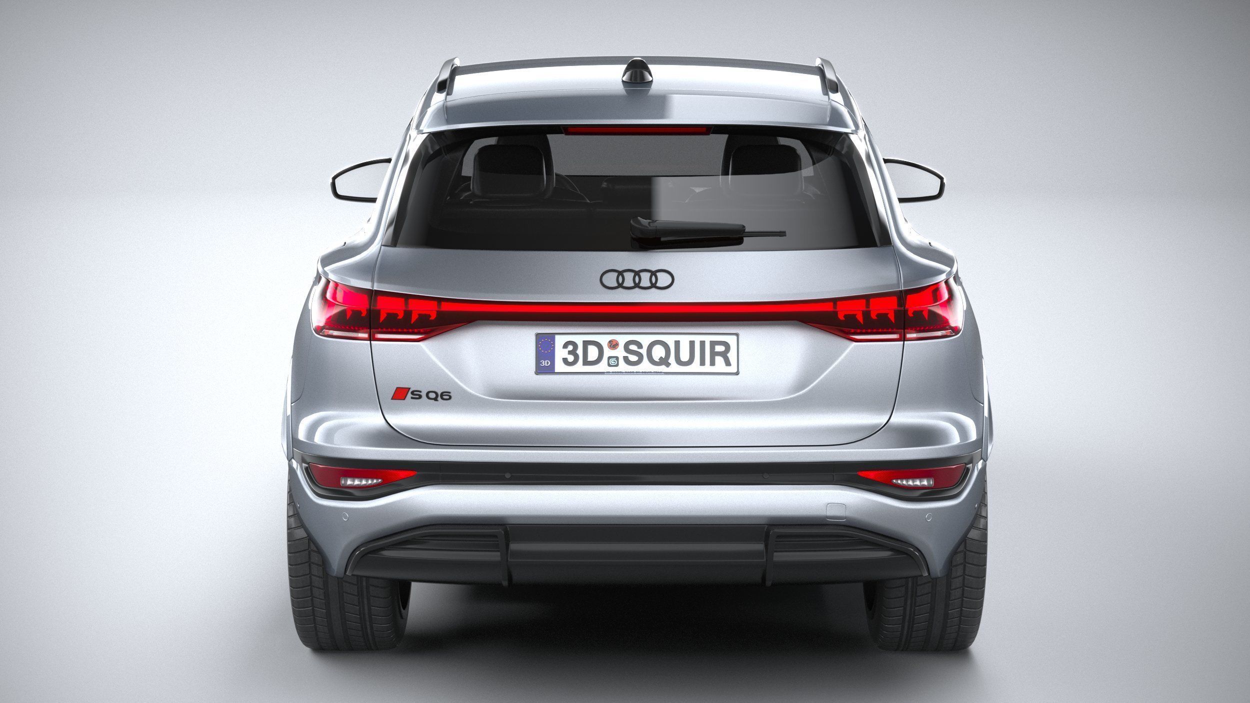 Audi SQ6 e-tron 2025 3D model_4
