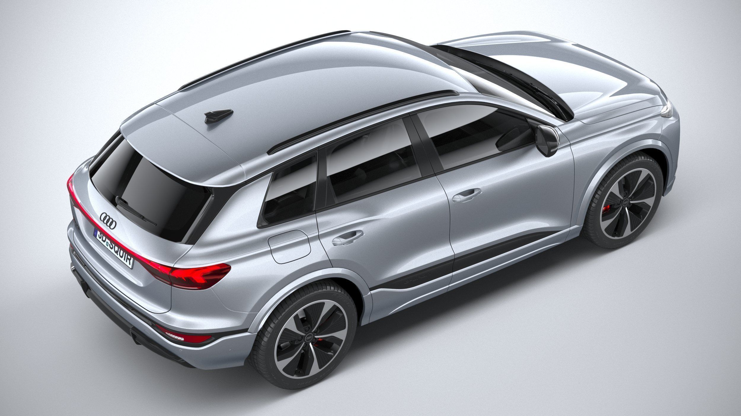 Audi SQ6 e-tron 2025 3D model_10