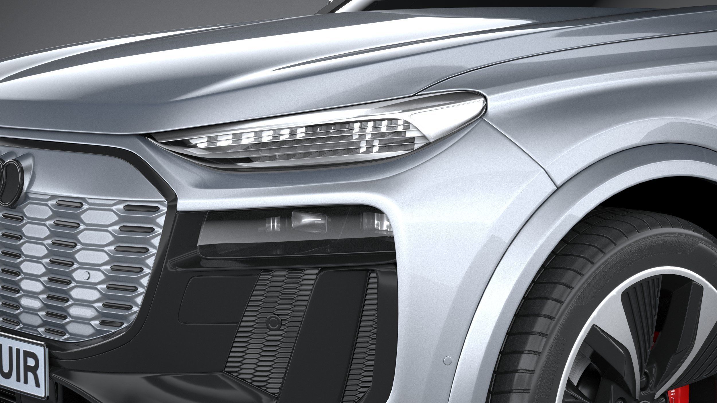 Audi SQ6 e-tron 2025 3D model_14