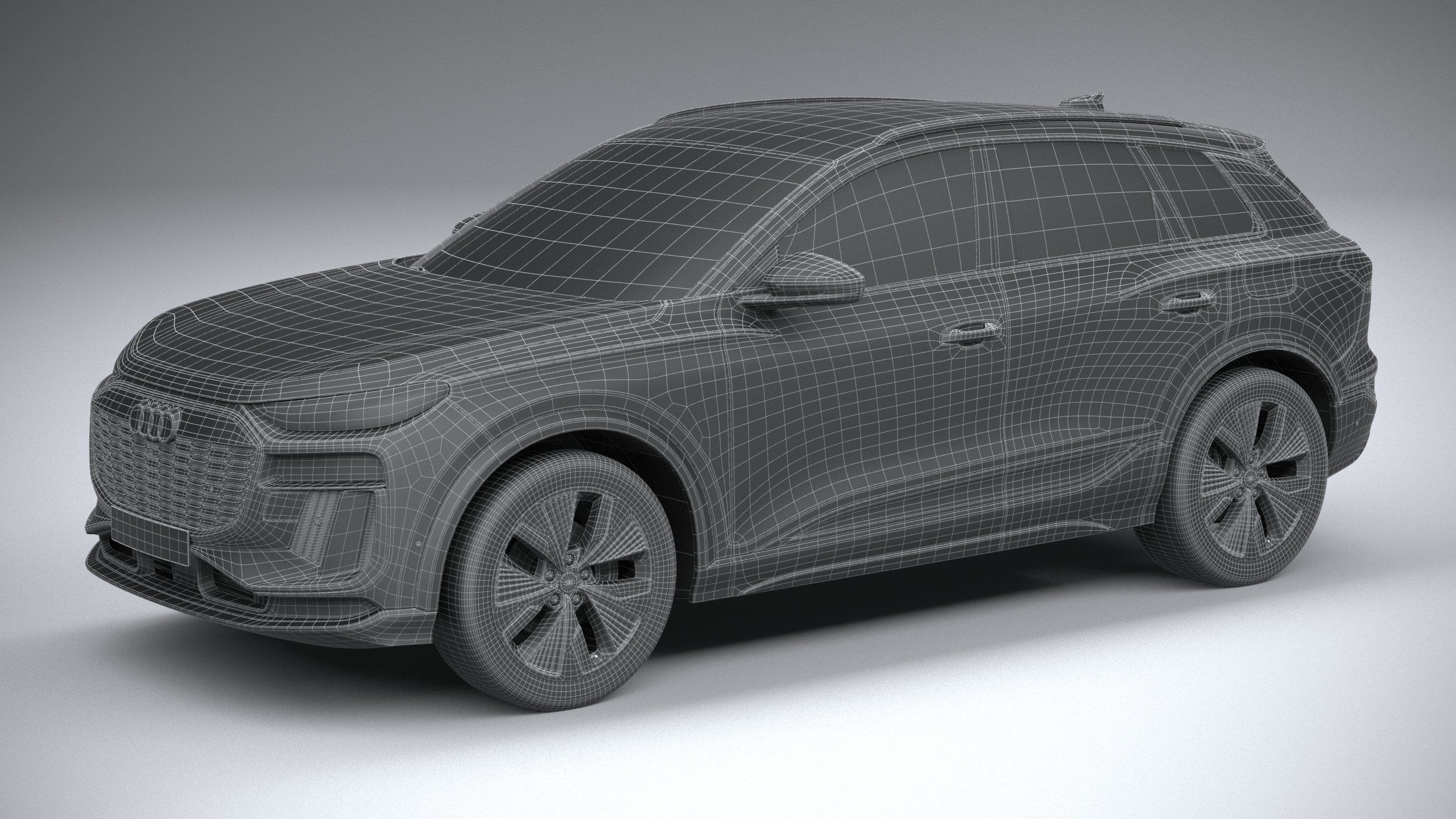 Audi SQ6 e-tron 2025 3D model_28