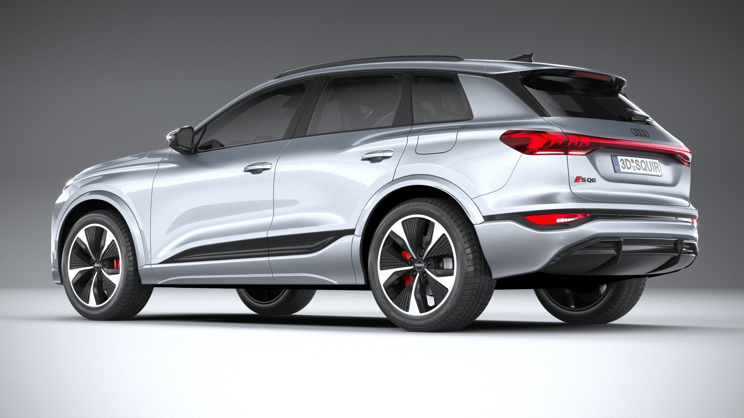 Audi SQ6 e-tron 2025 3D model_5