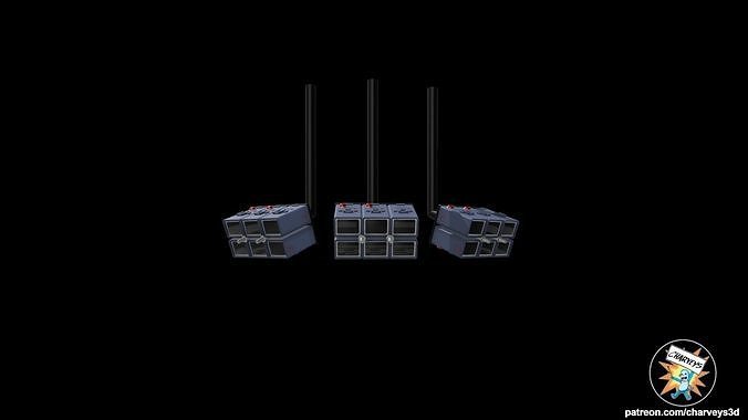 Star Wars Death Star Detention Block Cameras for action figures 3D print model