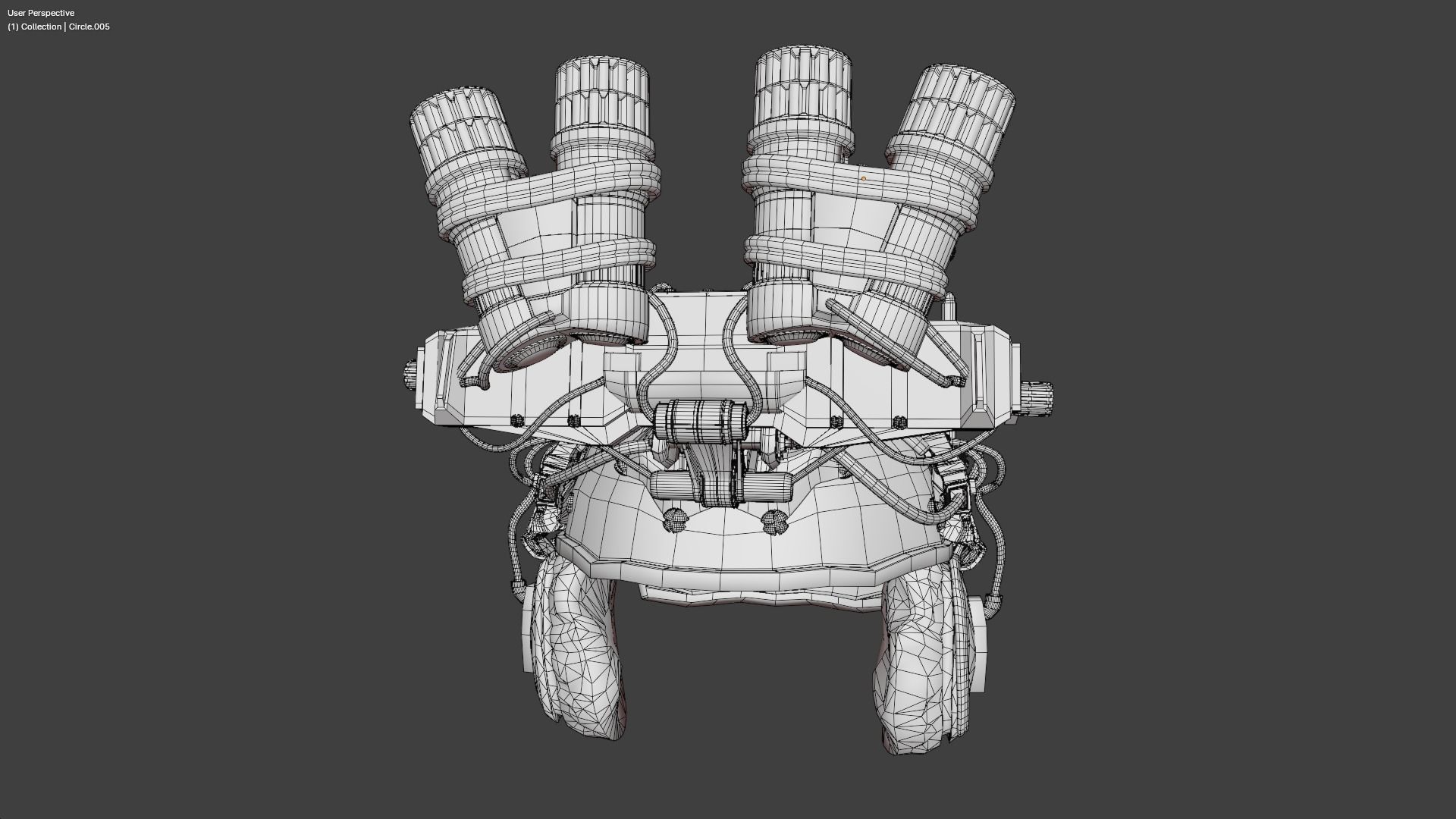 3D military helmet model Low-poly 3D model_8