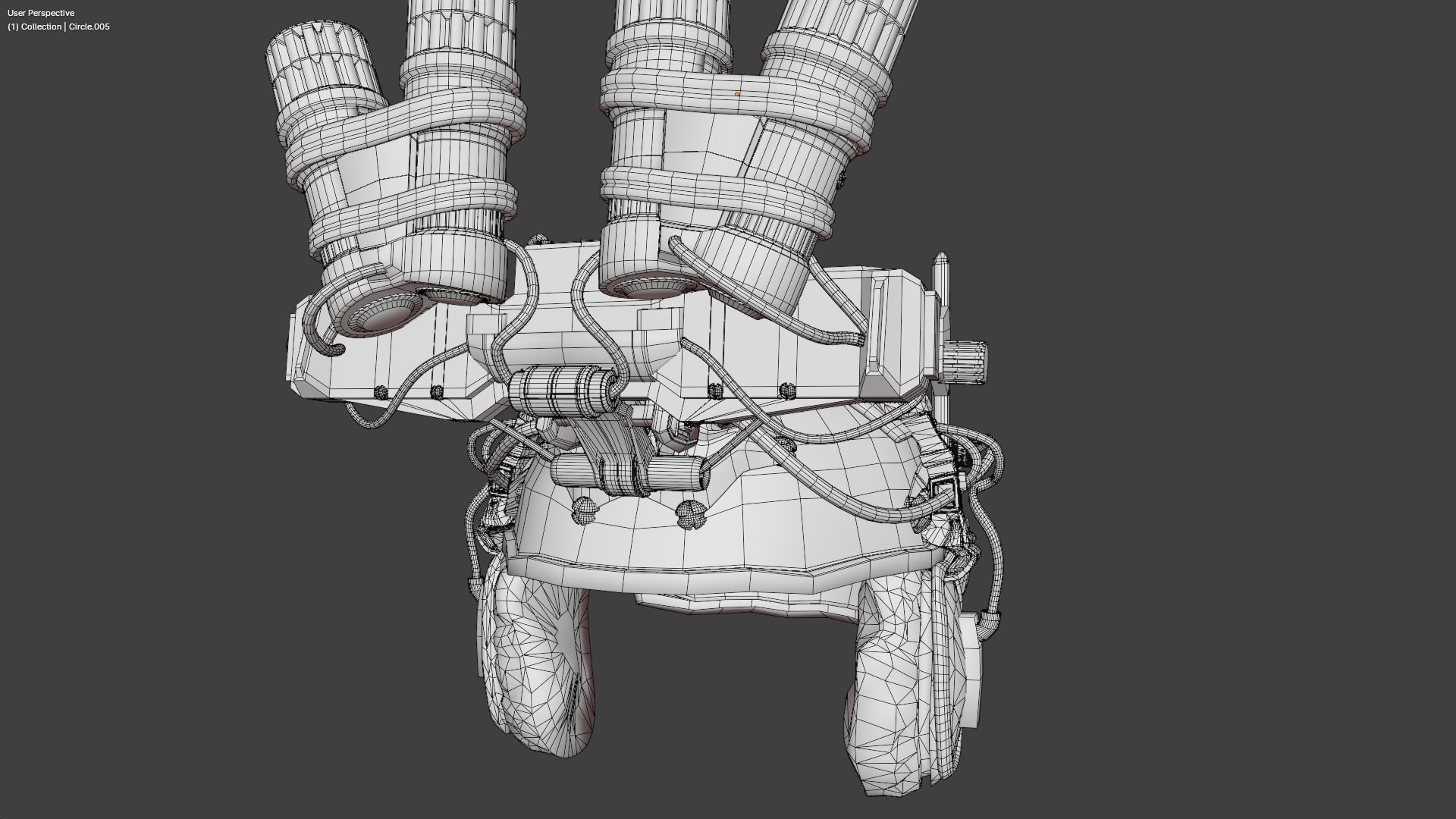 3D military helmet model Low-poly 3D model_14