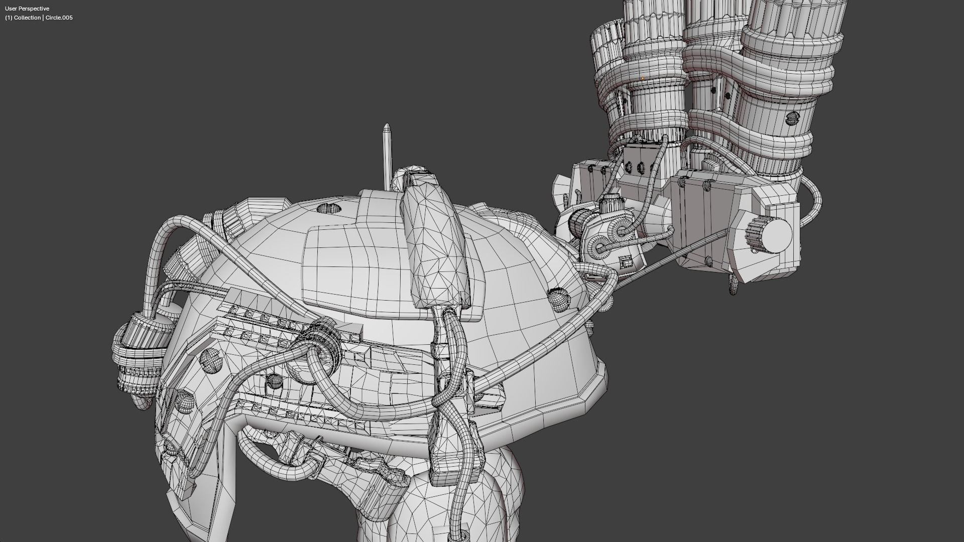 3D military helmet model Low-poly 3D model_19