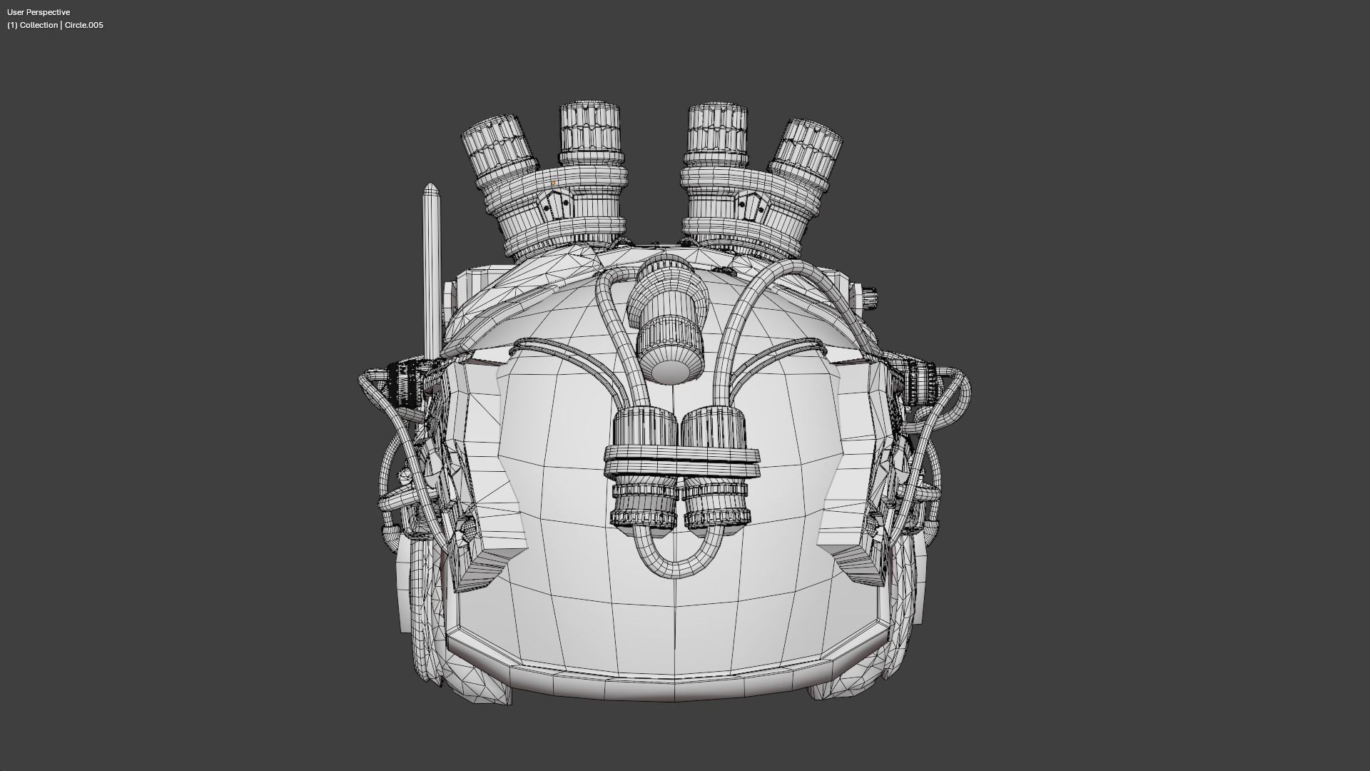 3D military helmet model Low-poly 3D model_12