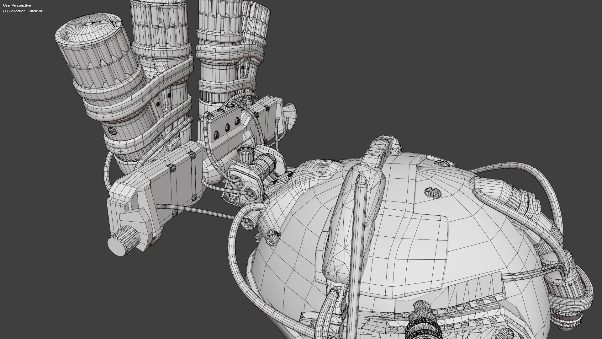 3D military helmet model Low-poly 3D model_20