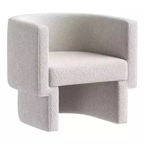 armchair white 3