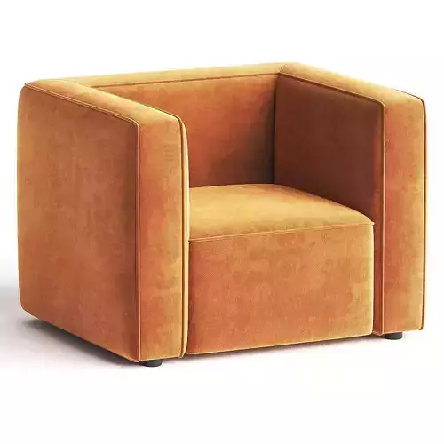 armchair orange
