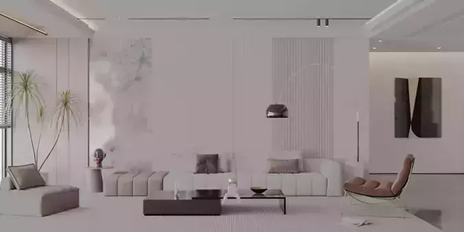 Modern living room-4