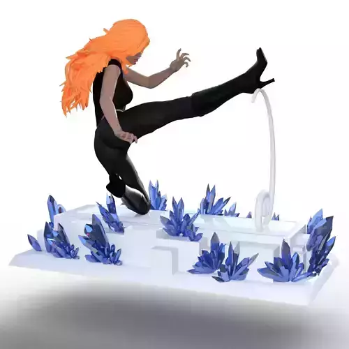 Amila Sexy Girl 3D print model