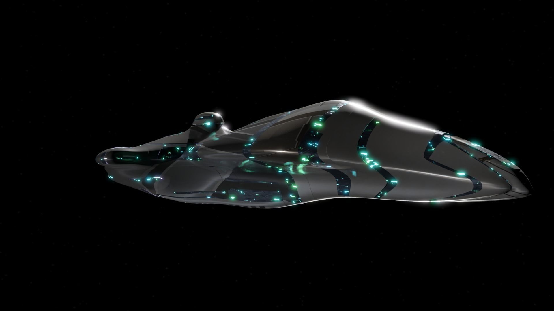 Space Cruiser 3D model_11