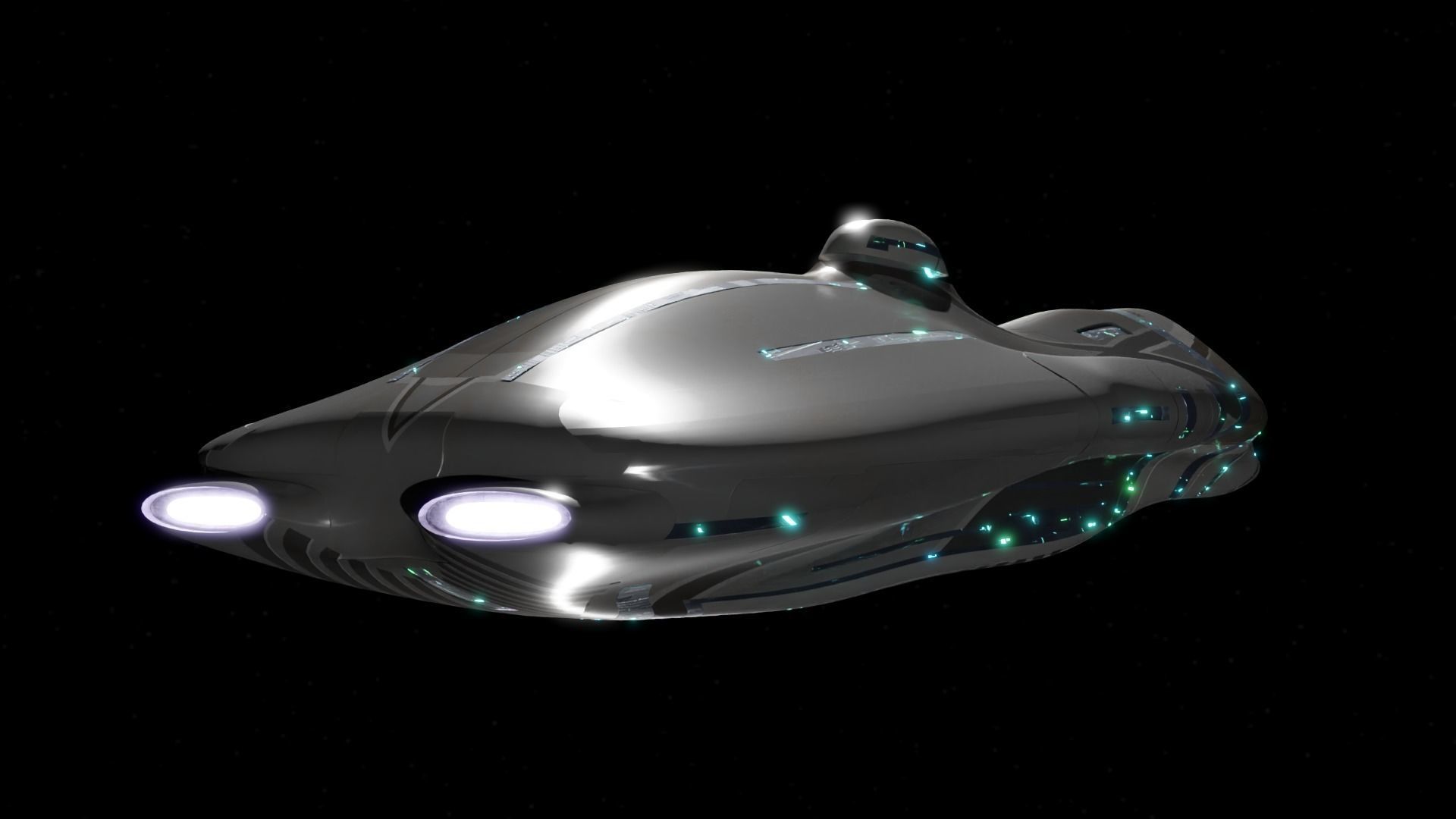 Space Cruiser 3D model_12