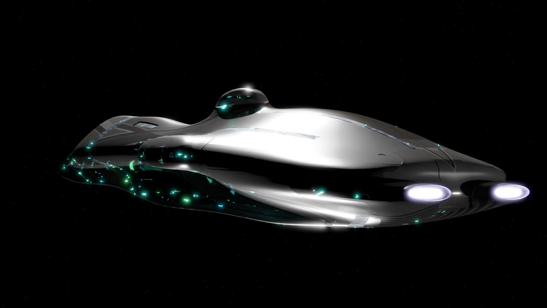 Space Cruiser 3D model_10