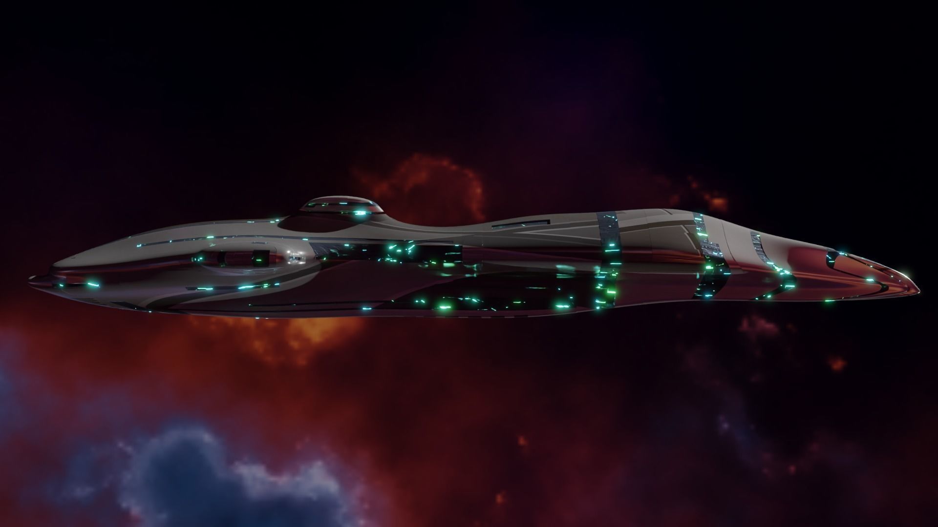 Space Cruiser 3D model_17