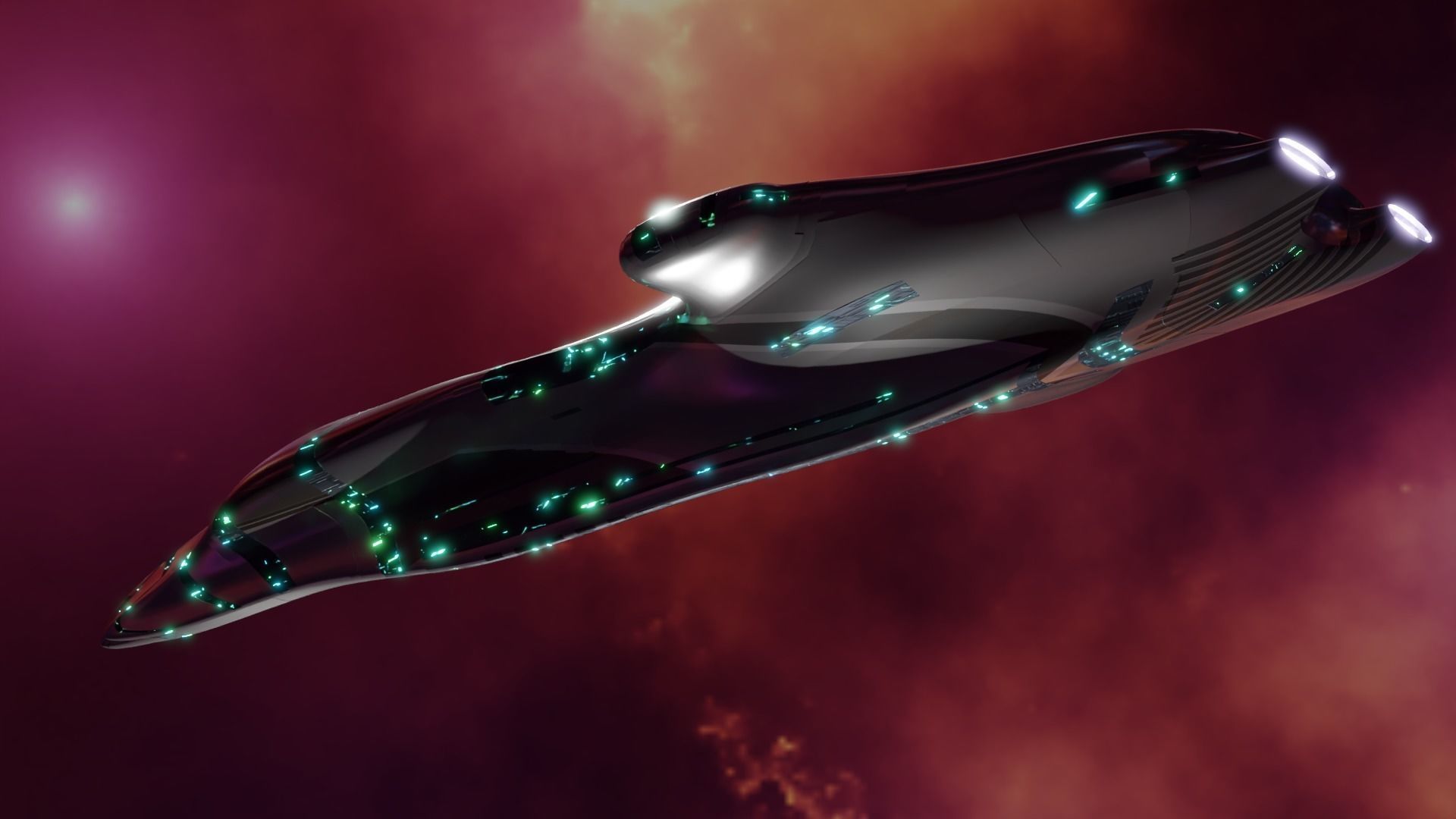 Space Cruiser 3D model_16