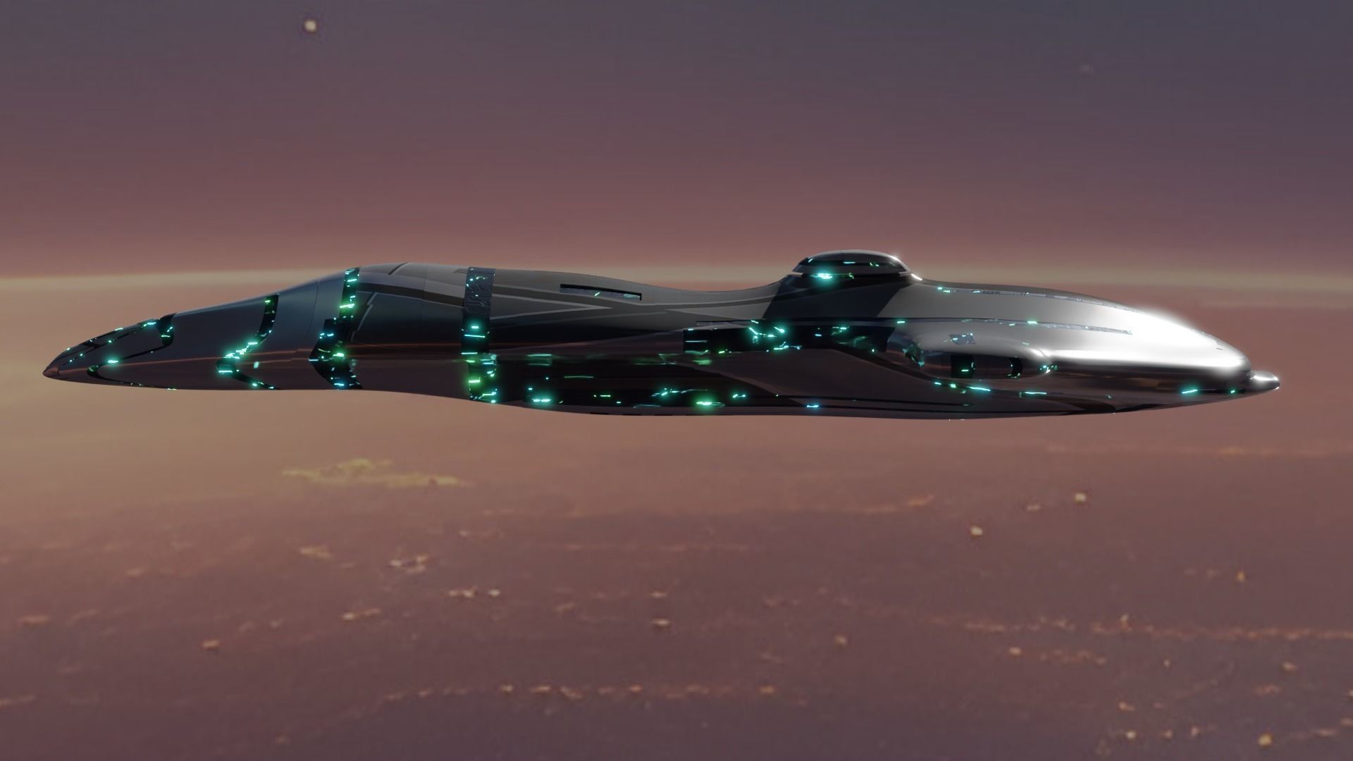 Space Cruiser 3D model_7