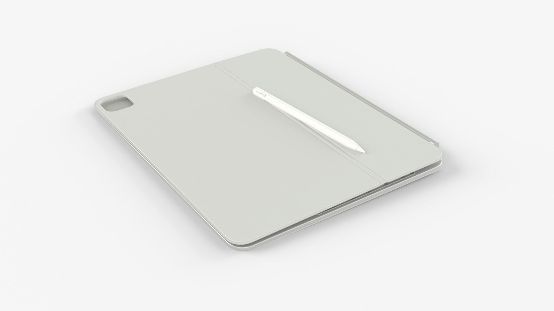 Apple iPad Pro 2024 in Silver full Collection 3D model_15