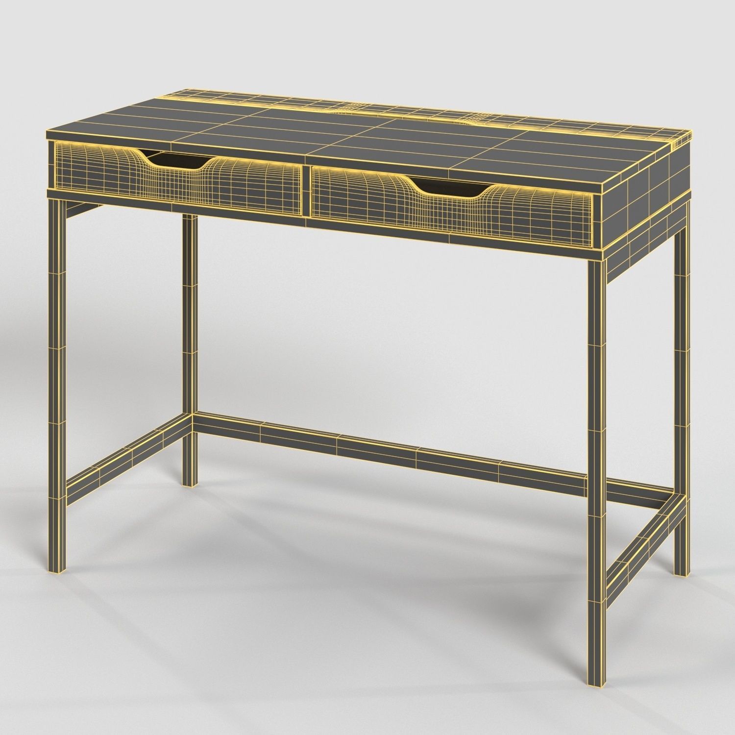 Alex Desk PBR 3D model_5