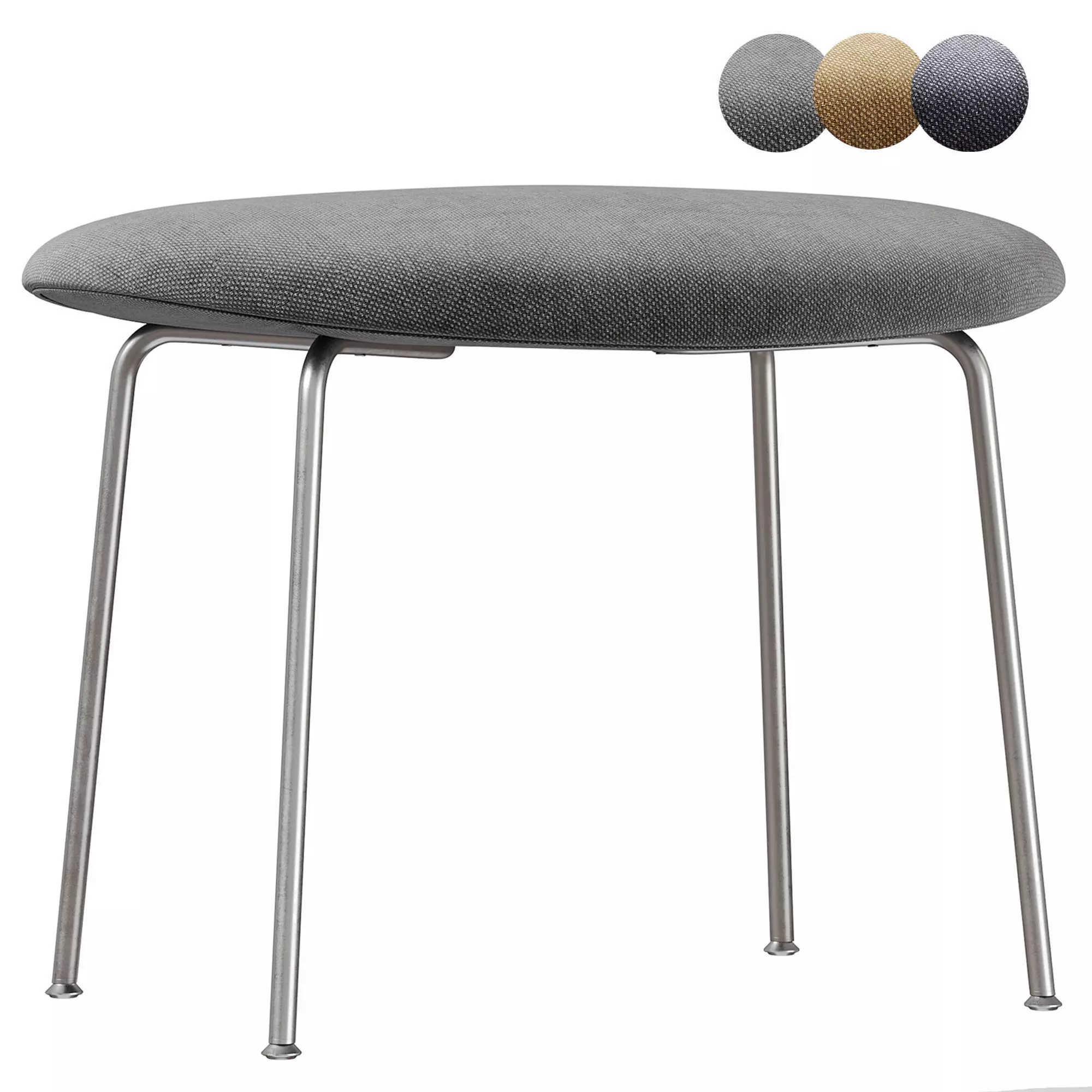 Otto Stool by bensen Free 3D model