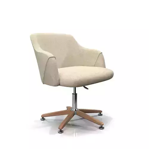 Edna Desk Chair PBR 3D model