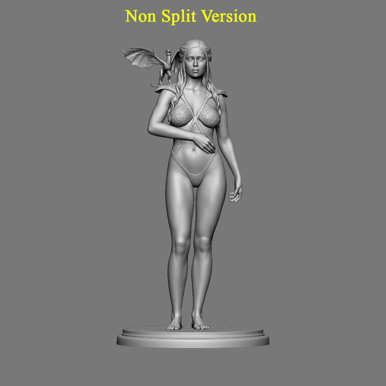 Daenerys Targaryen Figures STL Ready to Print 3D print model_5