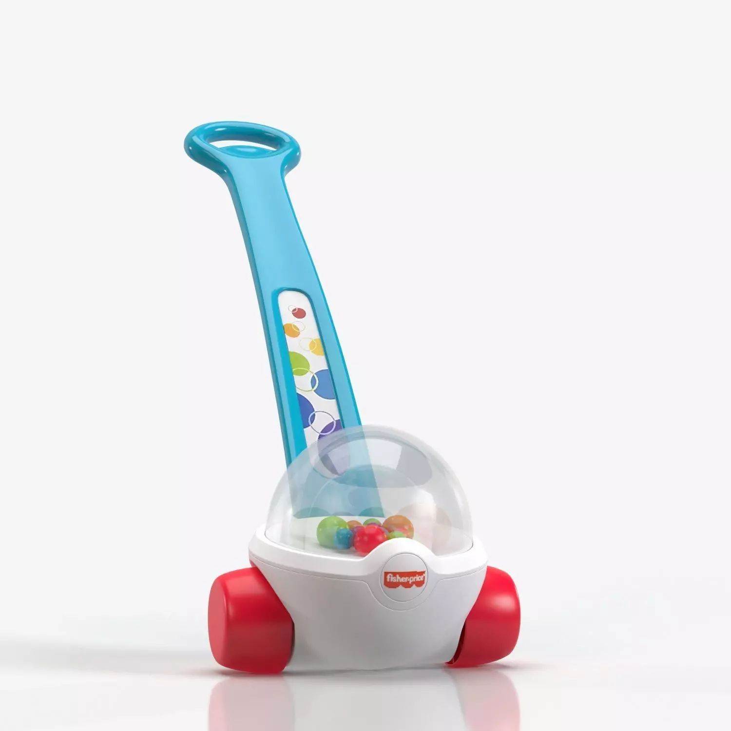 Fisher Price Corn Popper Push Toy PBR 3D model_0