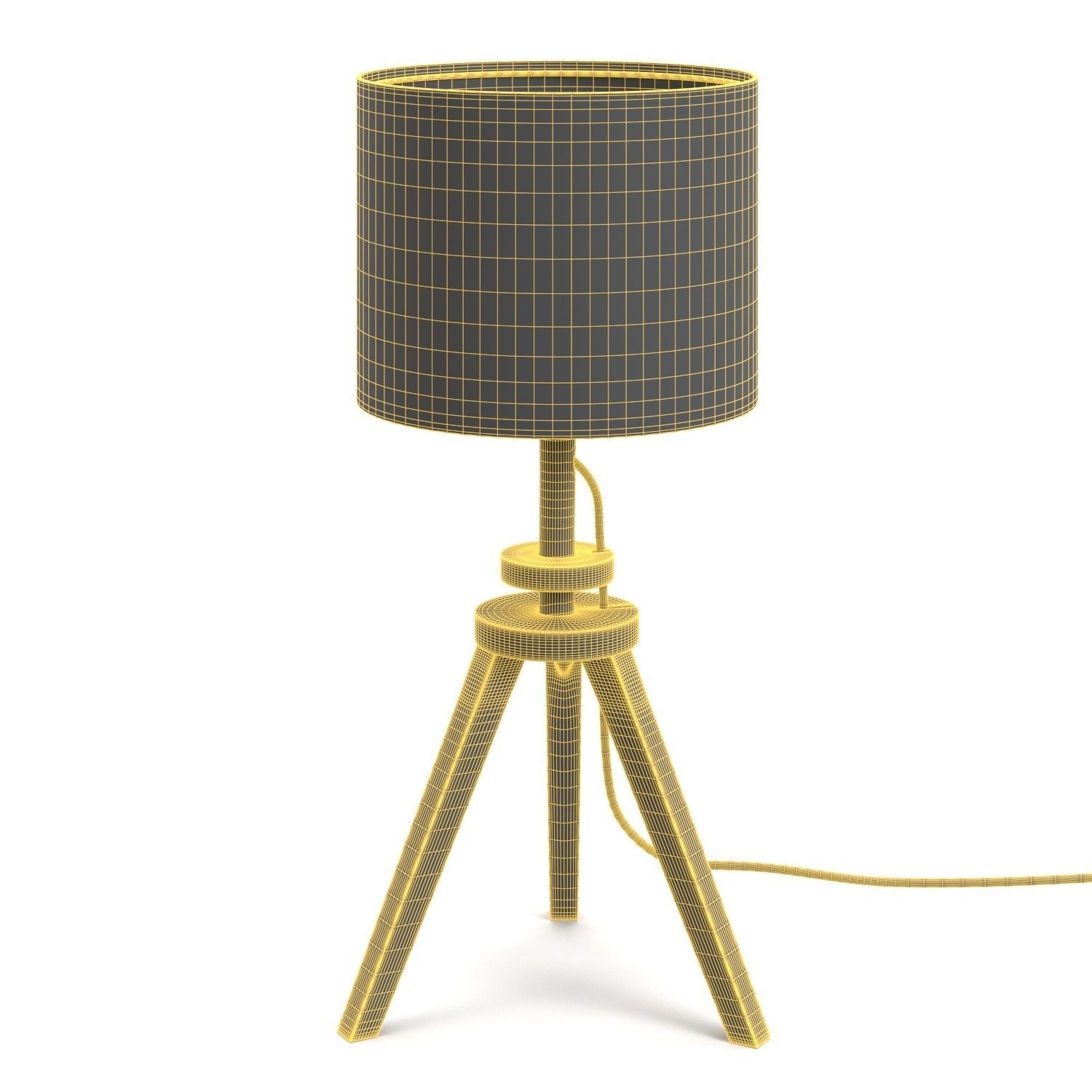 Ikea Lauters Table Lamp 3D model_5