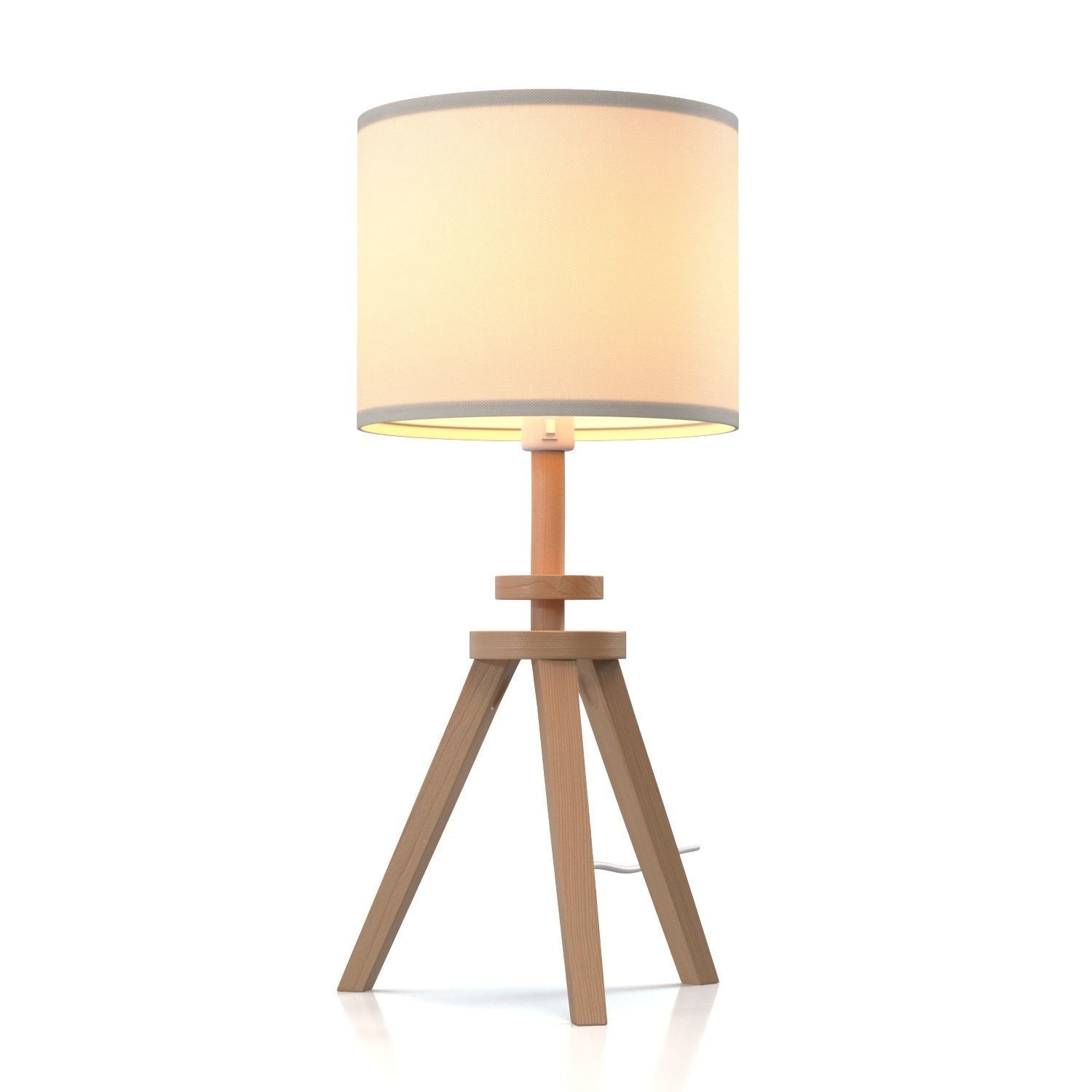 Ikea Lauters Table Lamp 3D model_1
