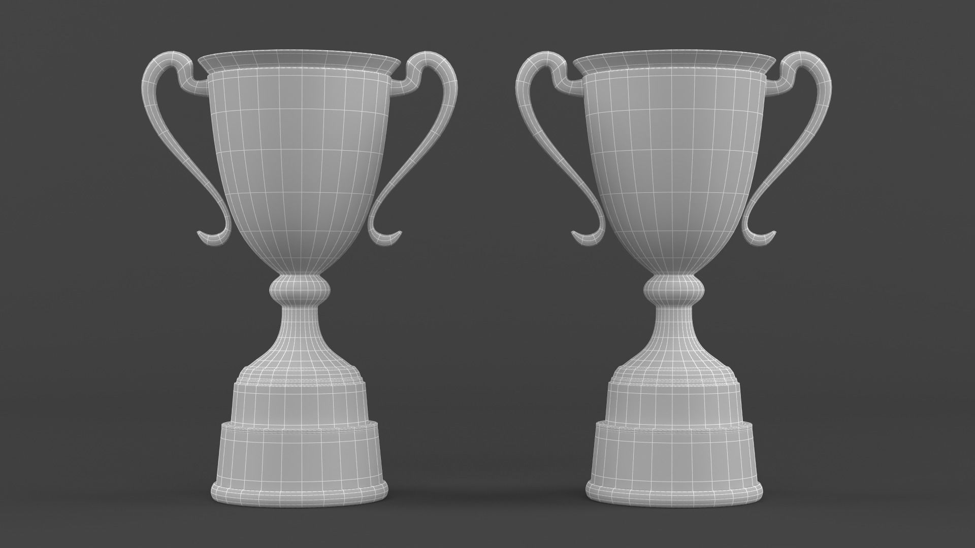 Trophy Cups 3D model_6