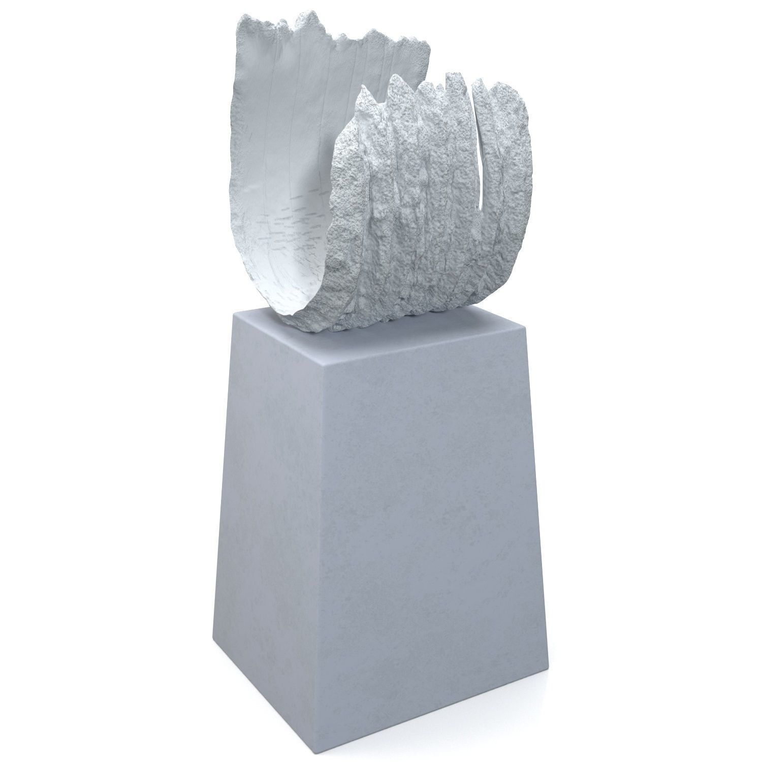 Koji Shiraya Trinary Pottery Sculpture PBR 3D model_4