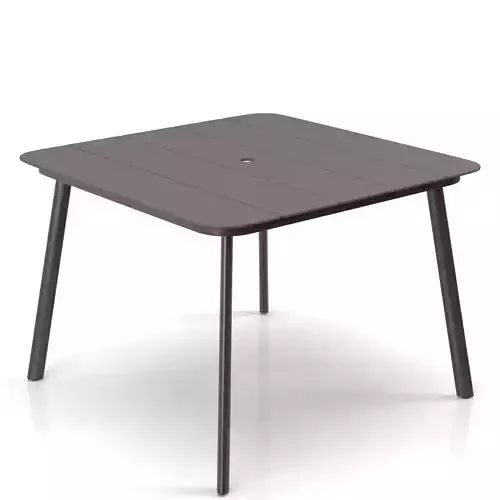 Oxford Garden Eiland 45 Inch Square Dining Table PBR