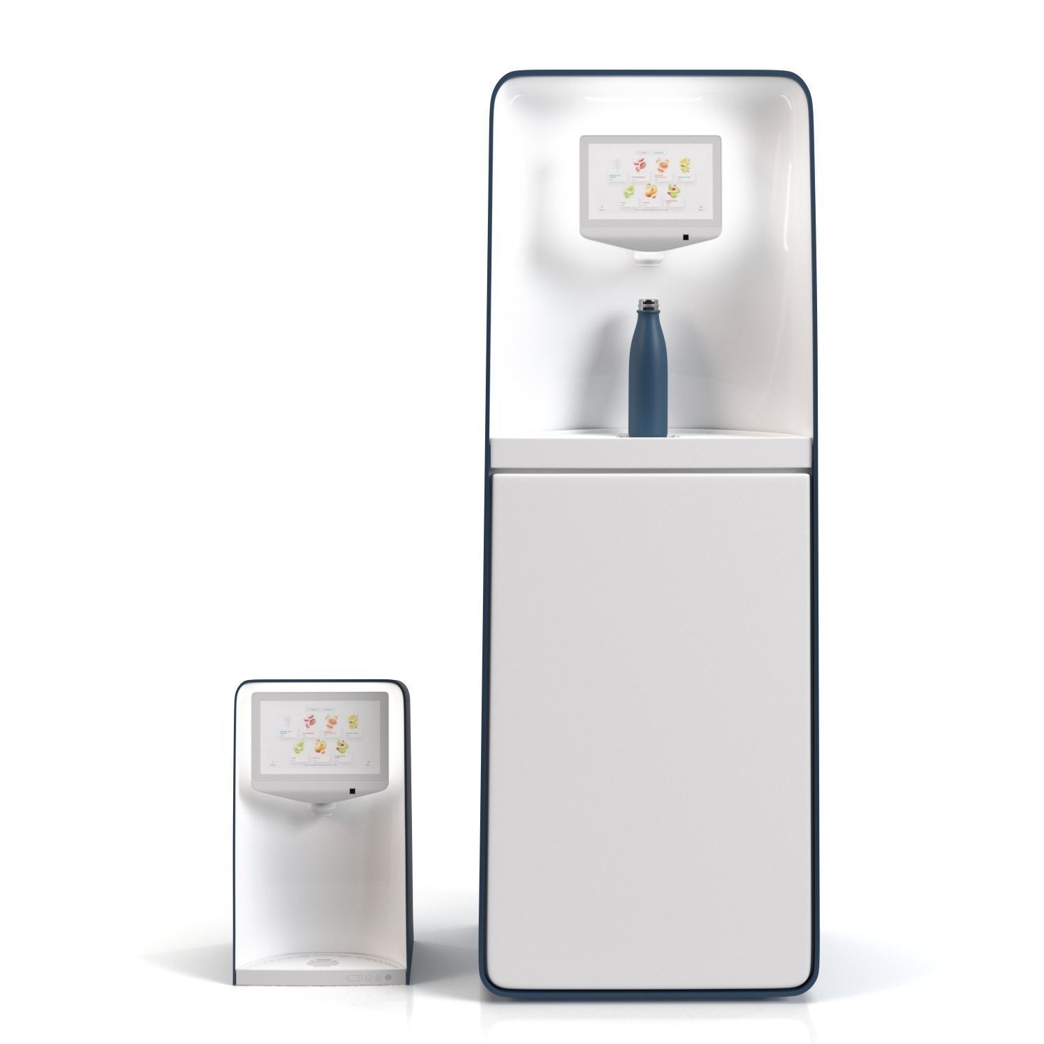 Pepsico Launches Sodastream Style Drinks Dispenser PBR 3D model_2