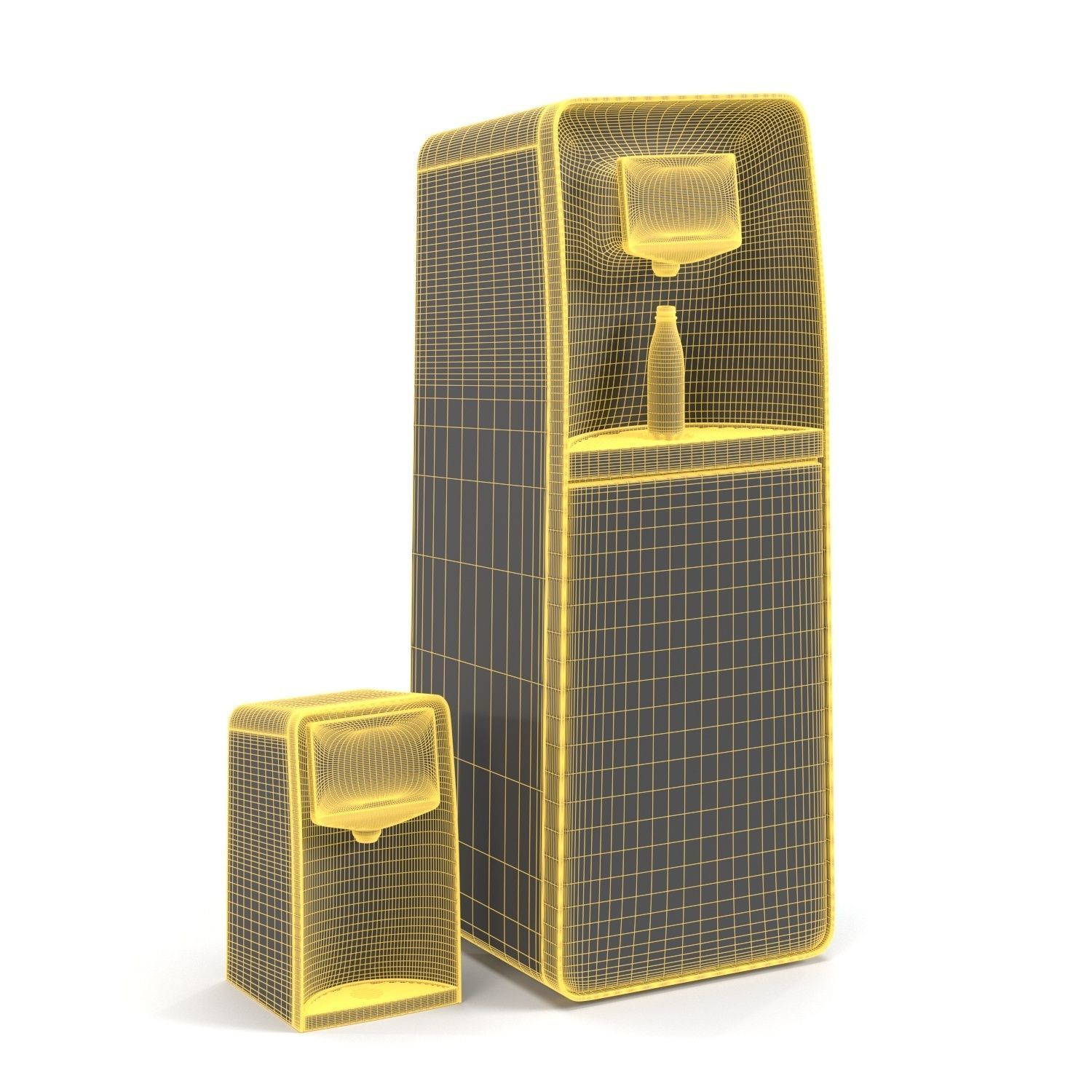 Pepsico Launches Sodastream Style Drinks Dispenser PBR 3D model_5