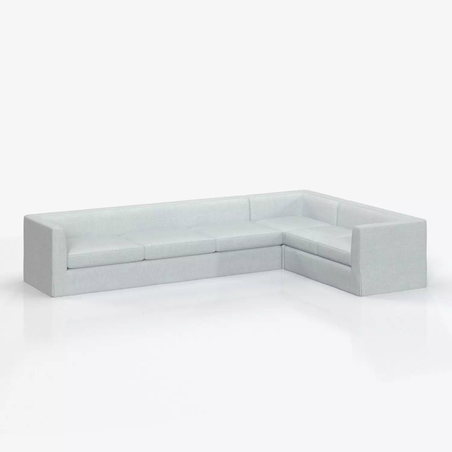 Rocco L Shape Sofa PBR 3D model_0