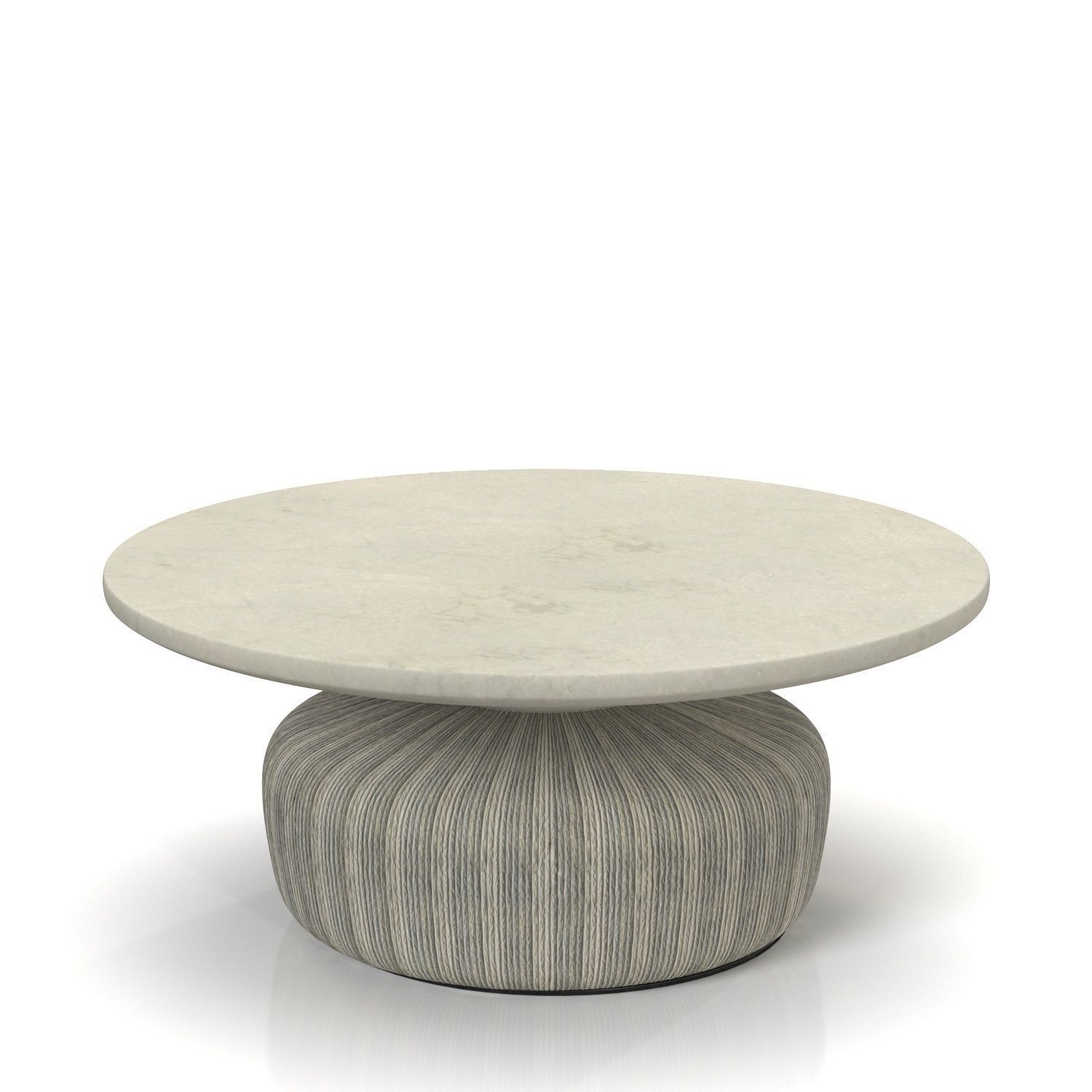 Tambor Concrete Coffee Table 3D model_2