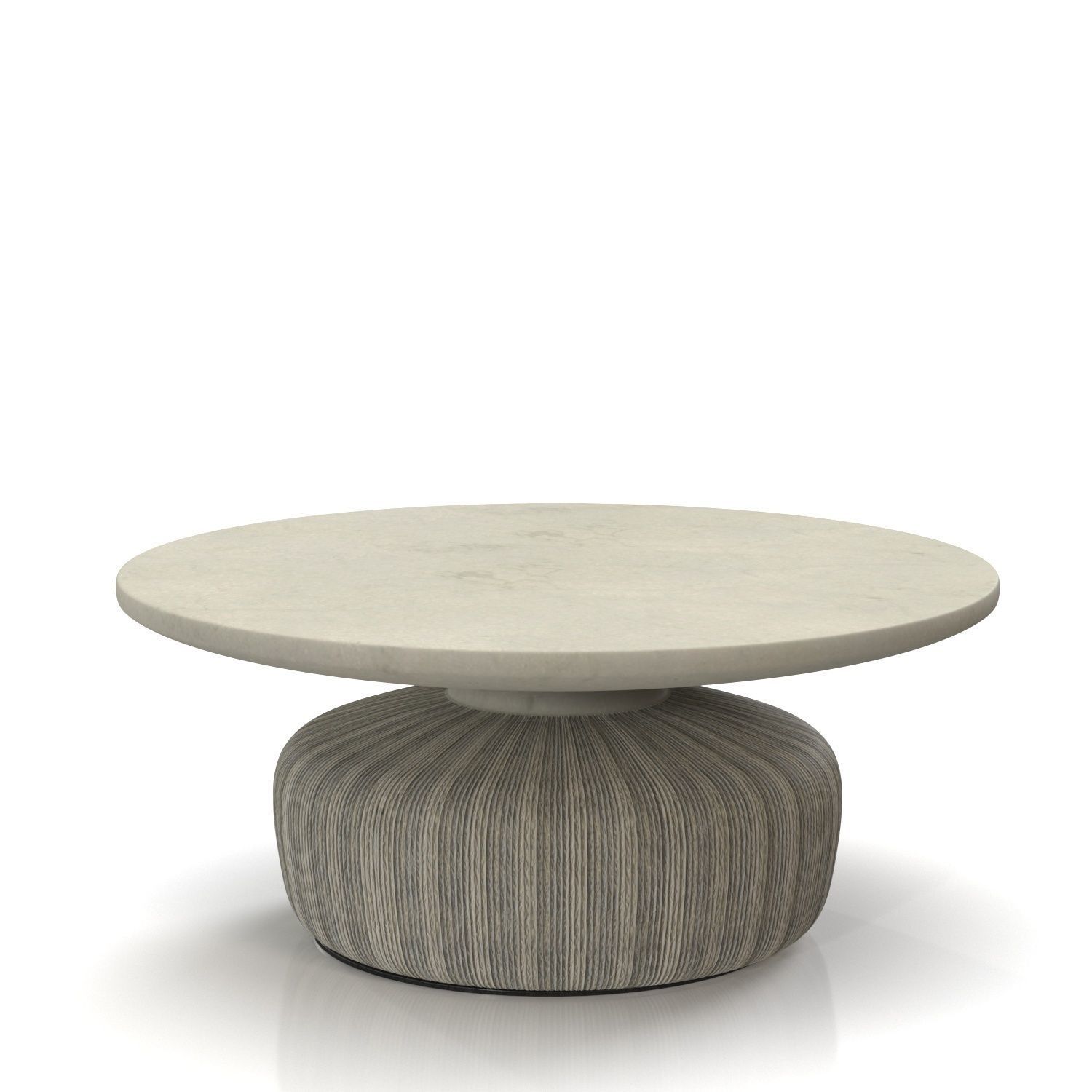 Tambor Concrete Coffee Table 3D model_1