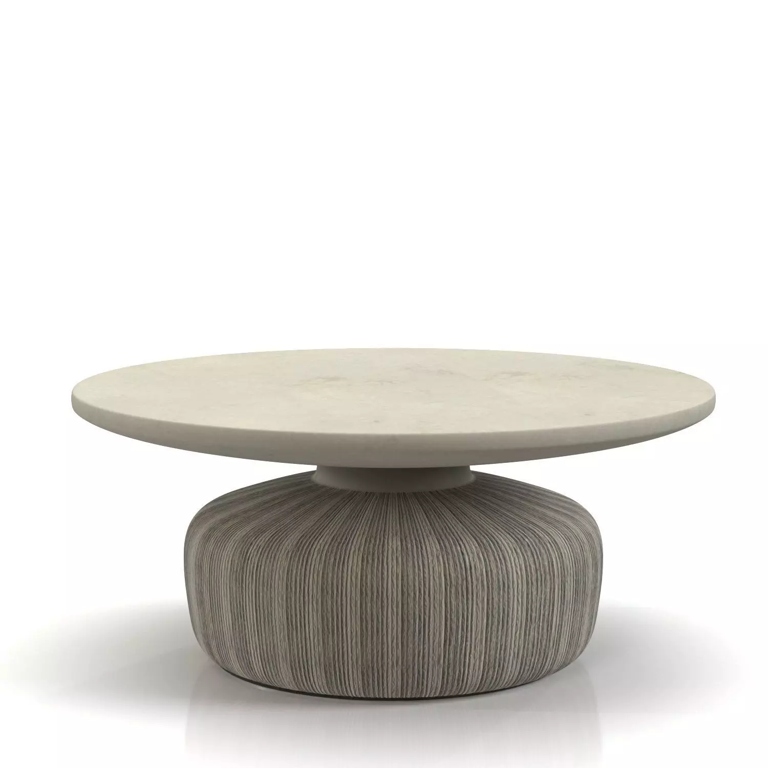Tambor Concrete Coffee Table 3D model_0