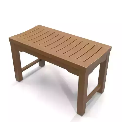 Teak Backless Bench Rosemont PBR