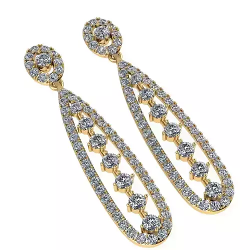 Diamond earring