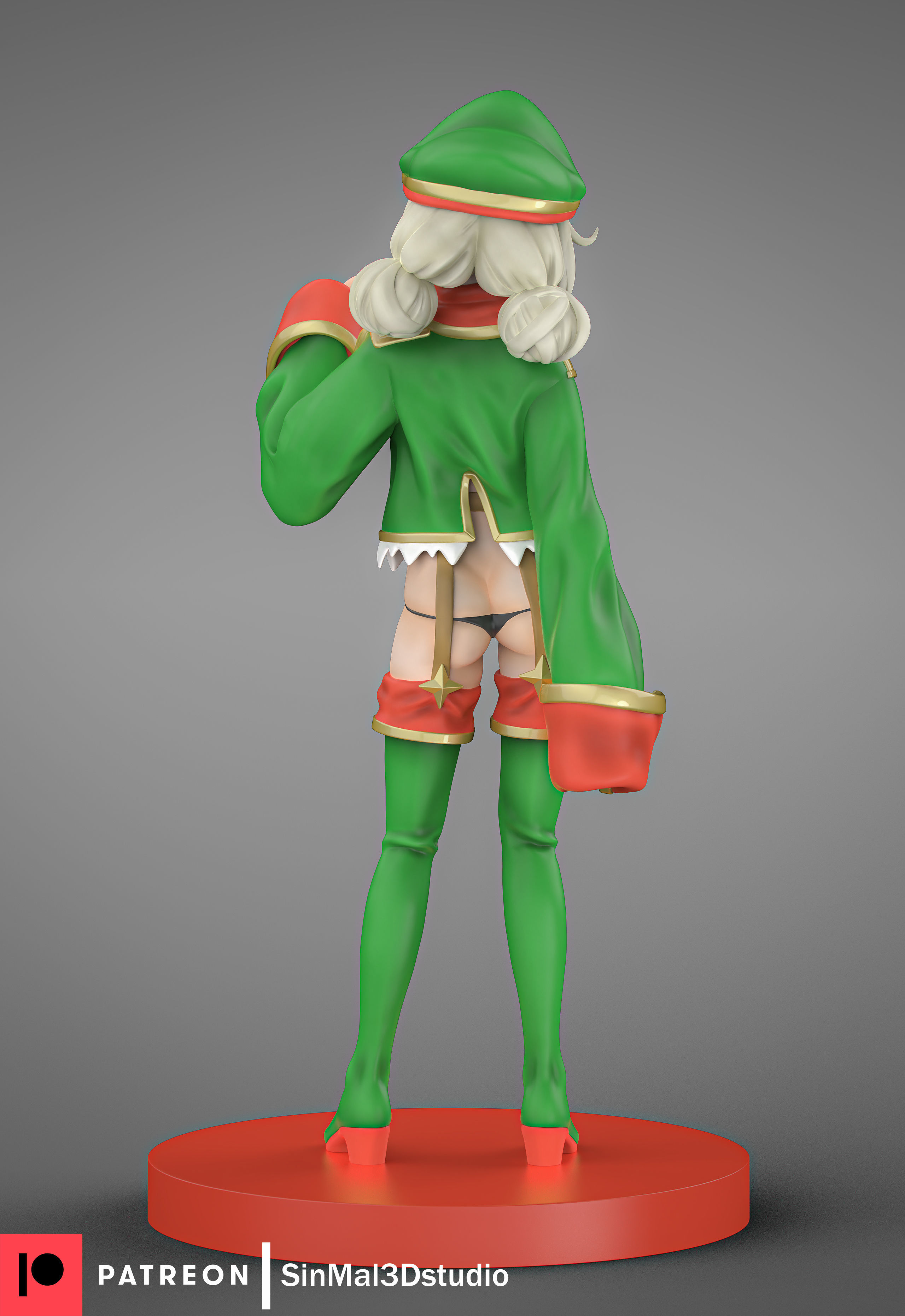 kiwi araga gushing over magical girls  3D print model_5