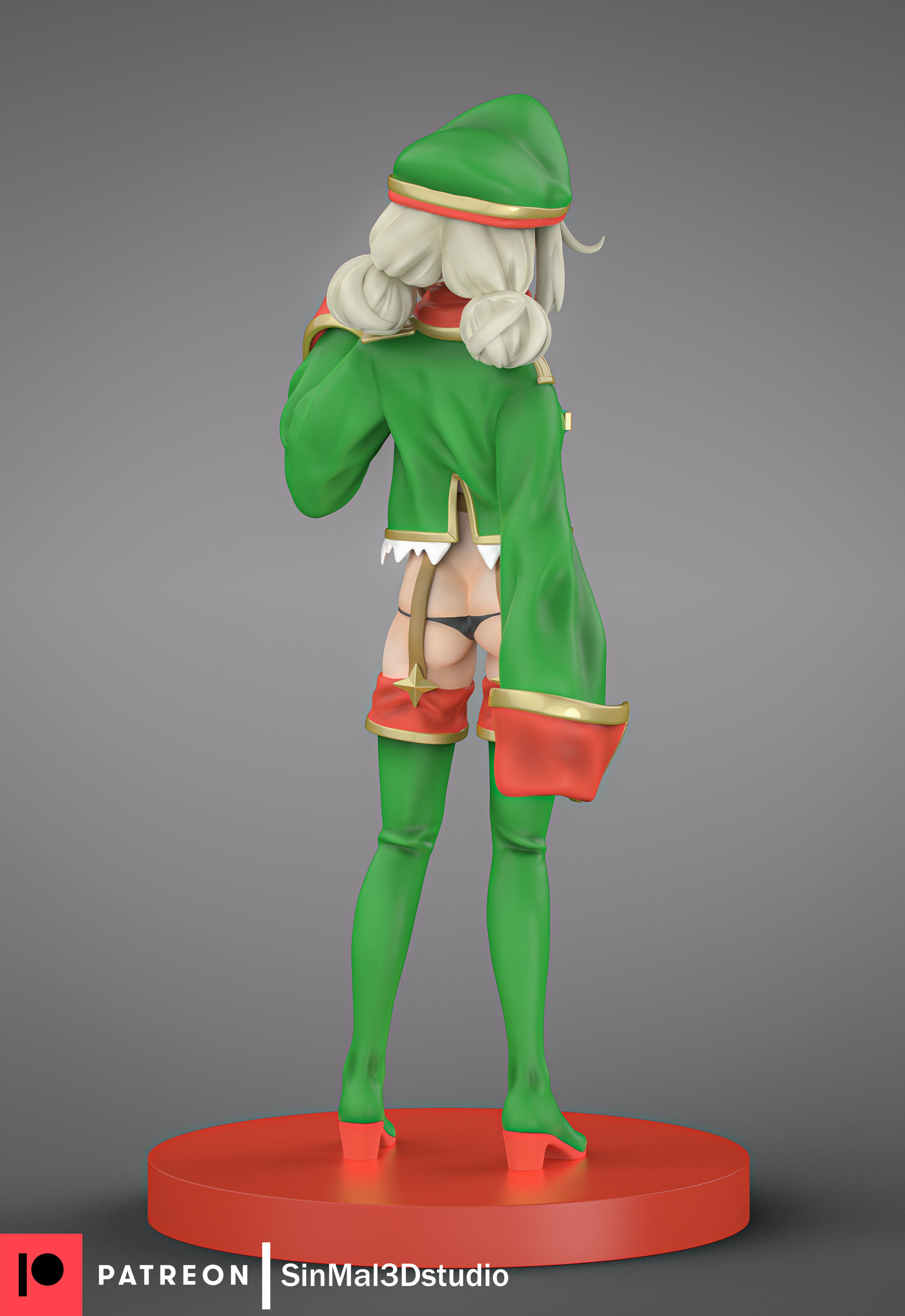 kiwi araga gushing over magical girls  3D print model_6