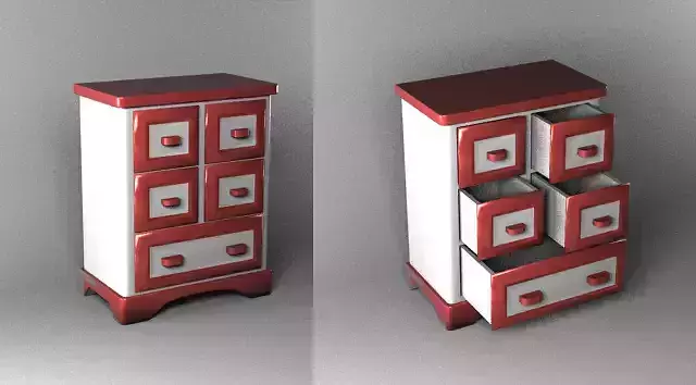 small bureau for jewelry 15 12 6 cm