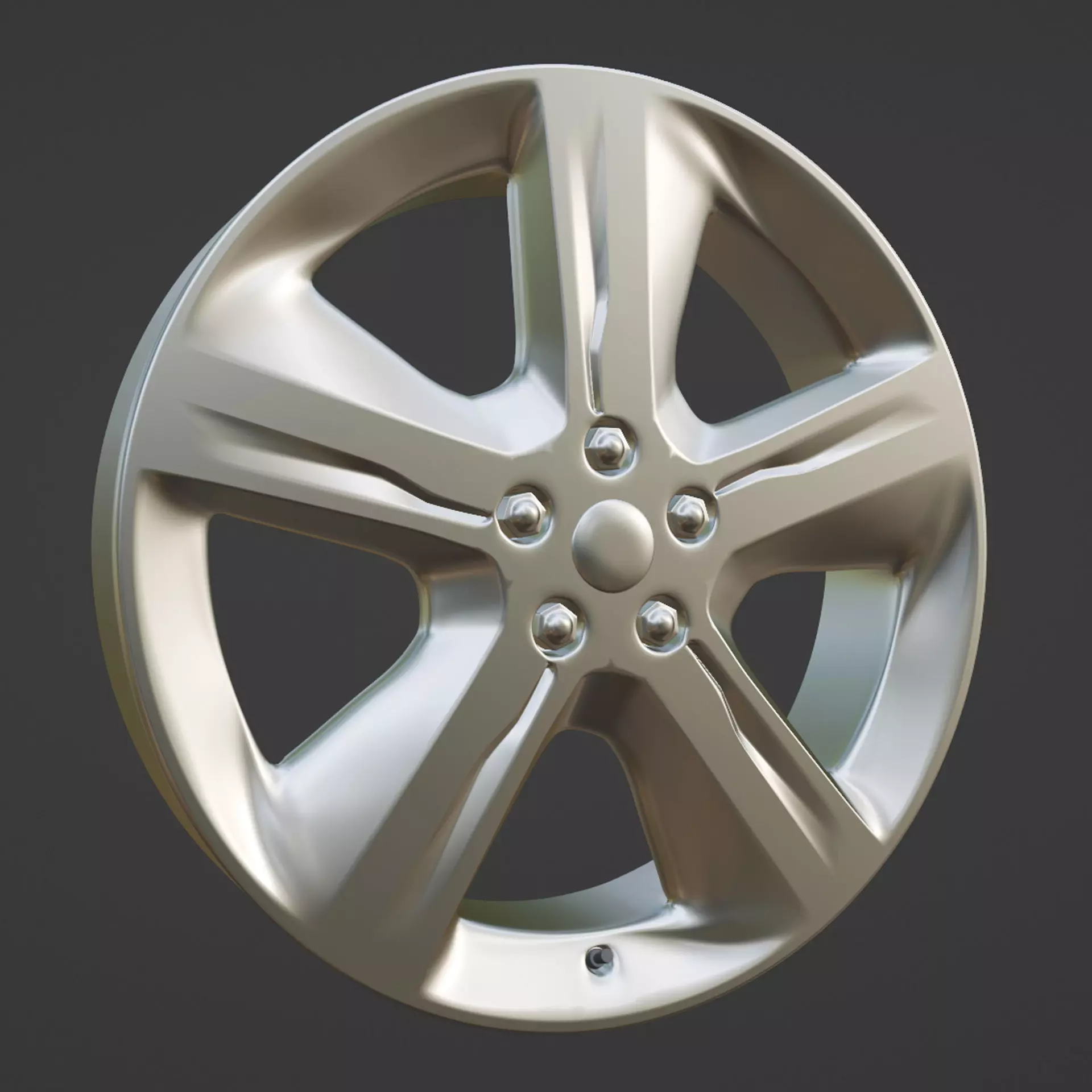 Range Rover 19in Wheels Replica Low-poly 3D model