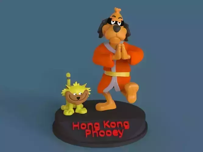 Hong Kong Phooey 3D print model