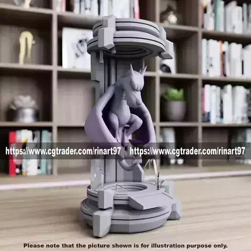 Aerodactyl in the lab from pokemon 3D print model