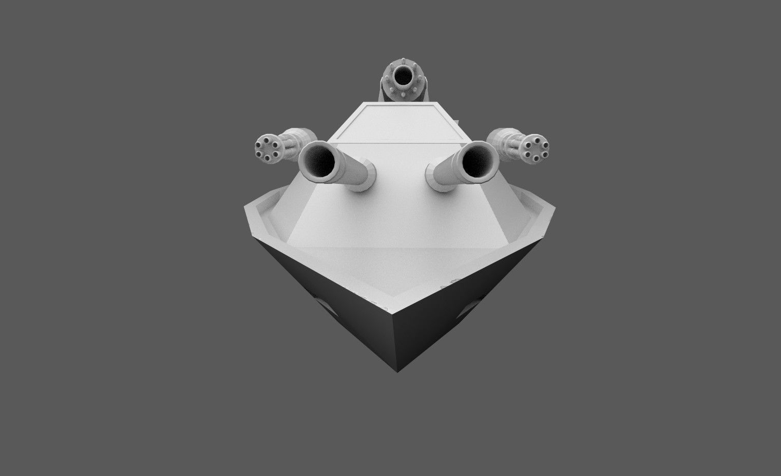 Low Poly Boat Game Ready Asset Low-poly 3D model_8